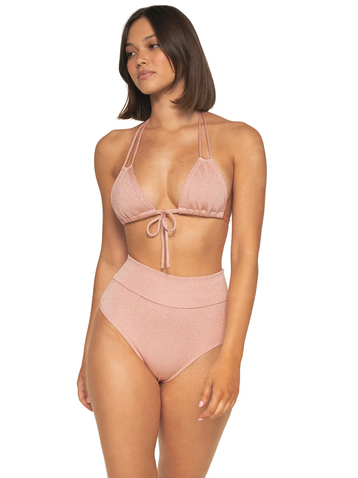 Euro Bows-High-Rise AC Bikini ::RET