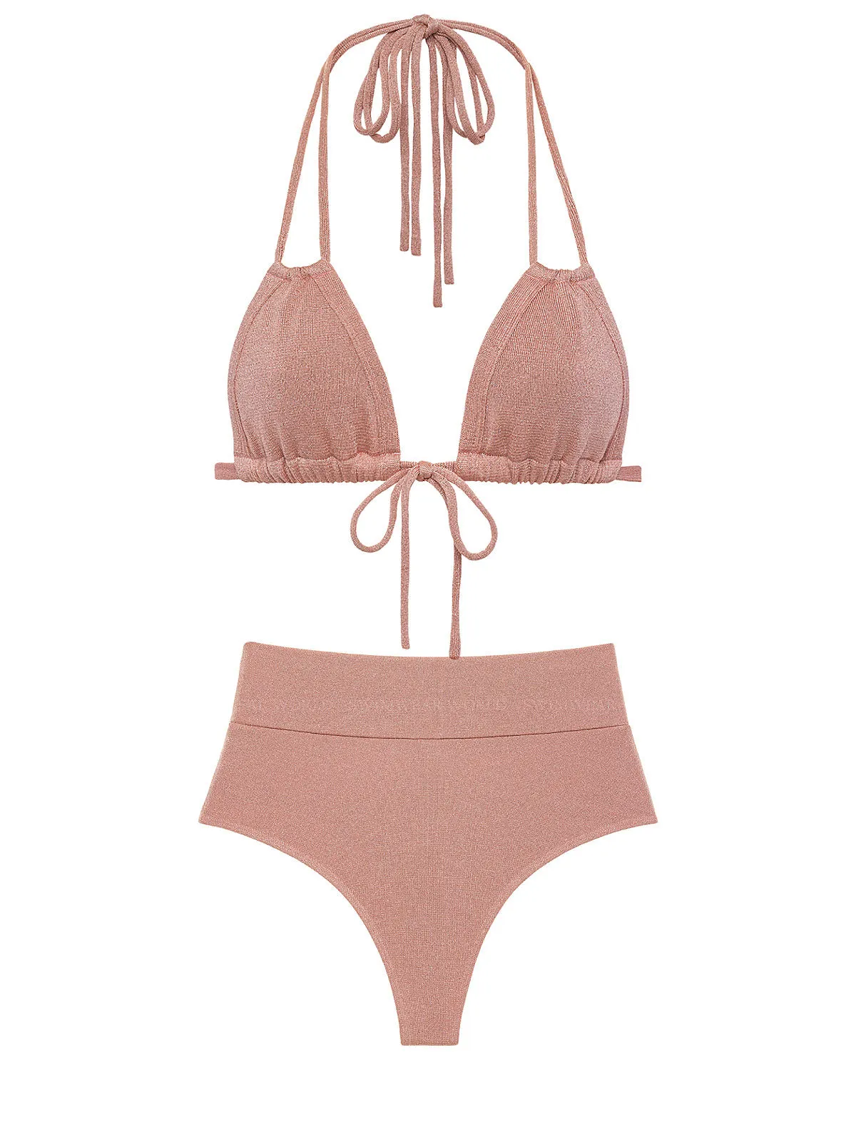Euro Bows-High-Rise AC Bikini ::RET