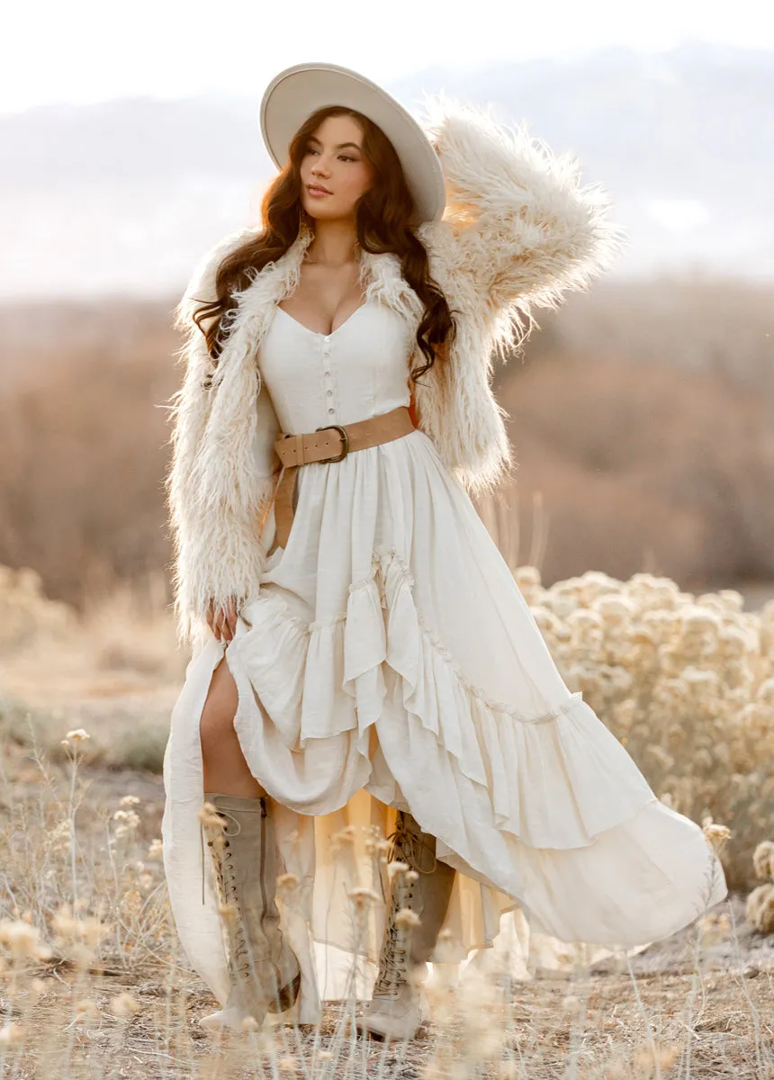 Everlie Dress in Cream