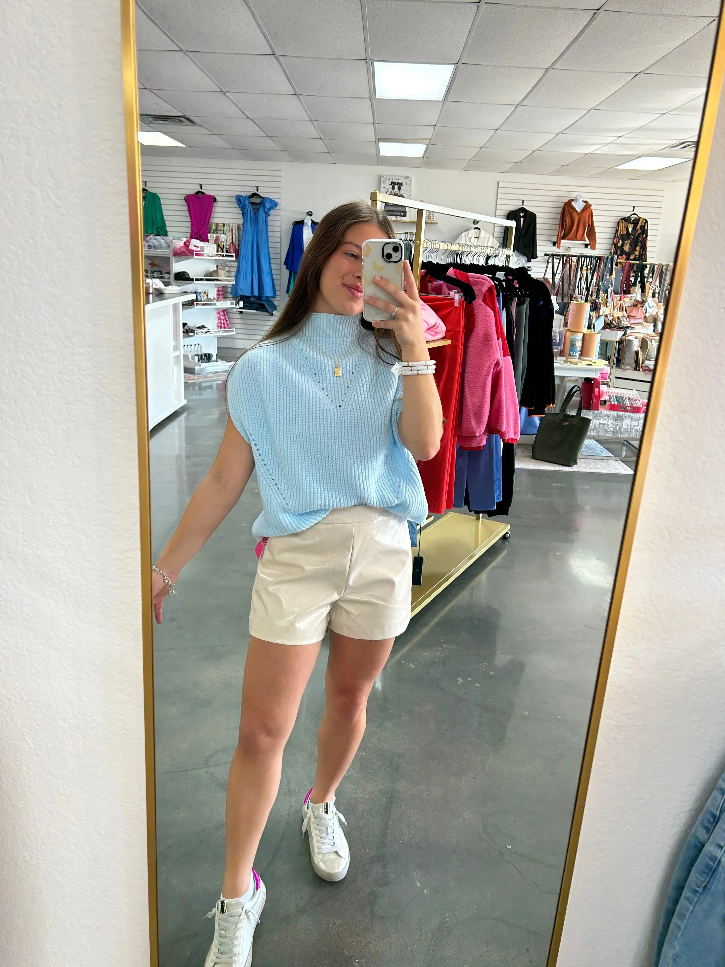 Feelin’ Blue Knit Top