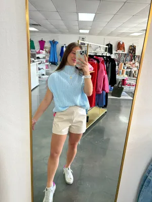 Feelin’ Blue Knit Top