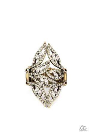 Fiery Foliage - Brass Ring