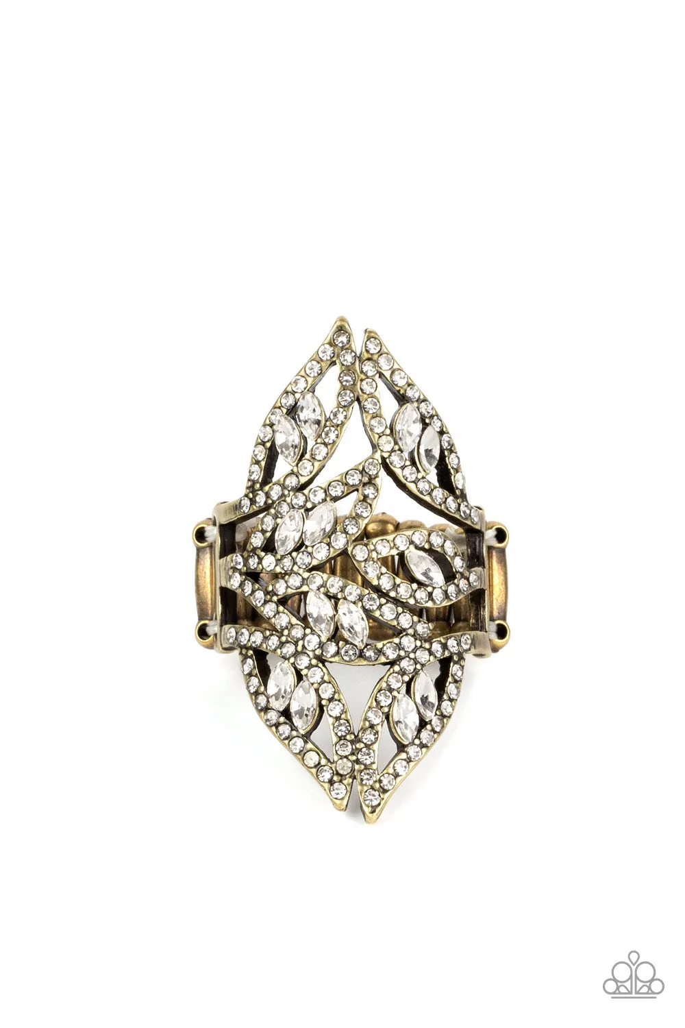 Fiery Foliage - Brass Ring