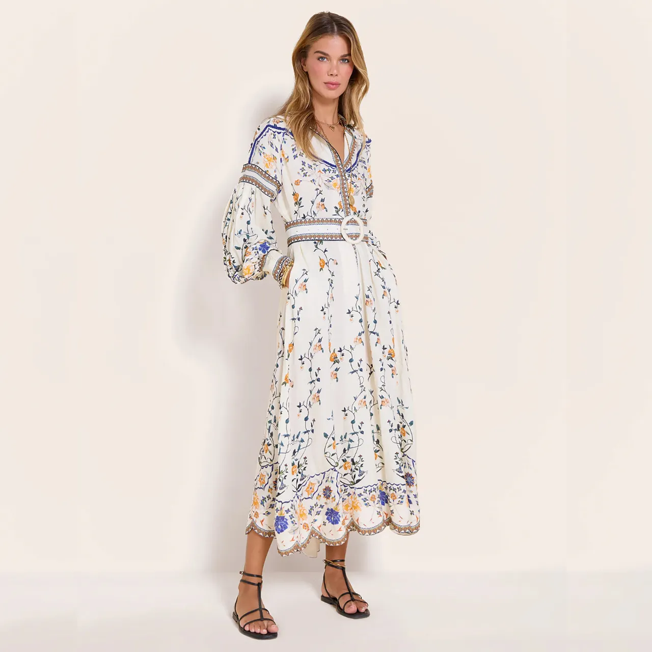 Flora Danica Long Dress