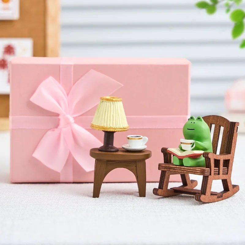 Frog Cute Japanese Style Healing Small Ornaments Table Decoration