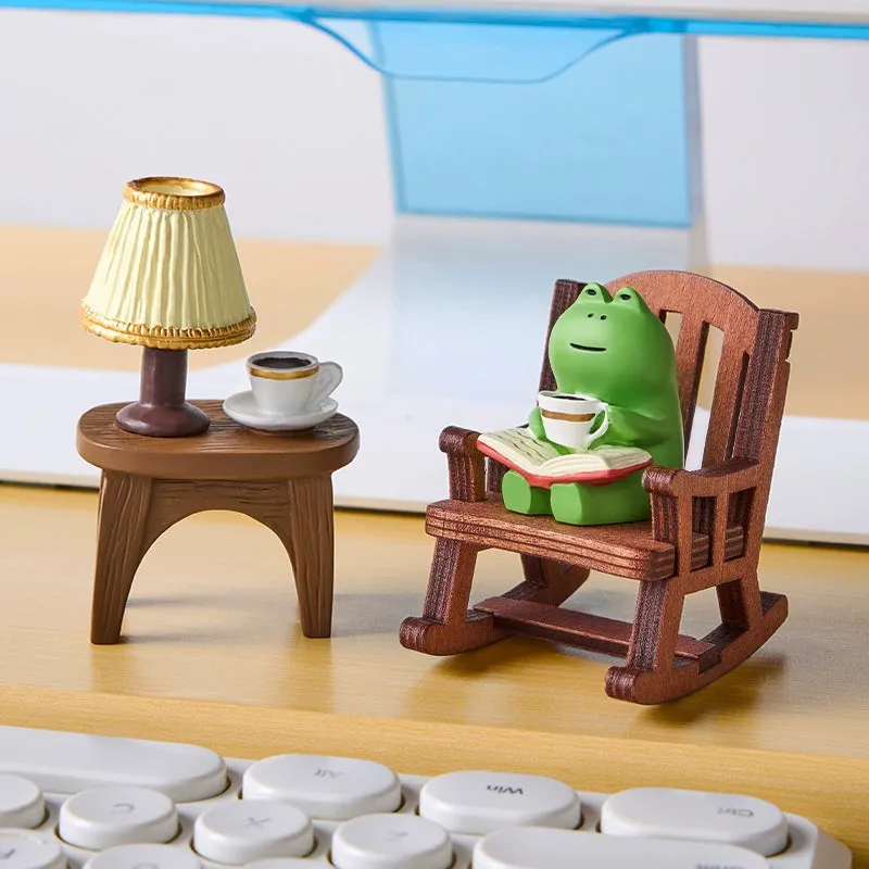 Frog Cute Japanese Style Healing Small Ornaments Table Decoration
