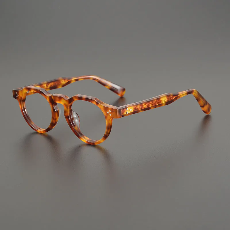 Galen Acetate Round Glasses Frames