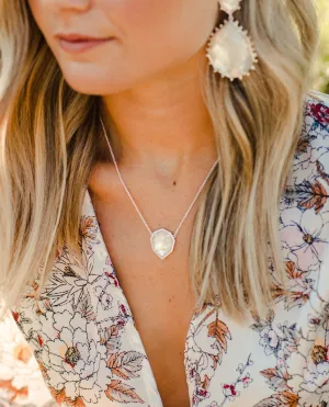 Geo Mother of Pearl Necklace