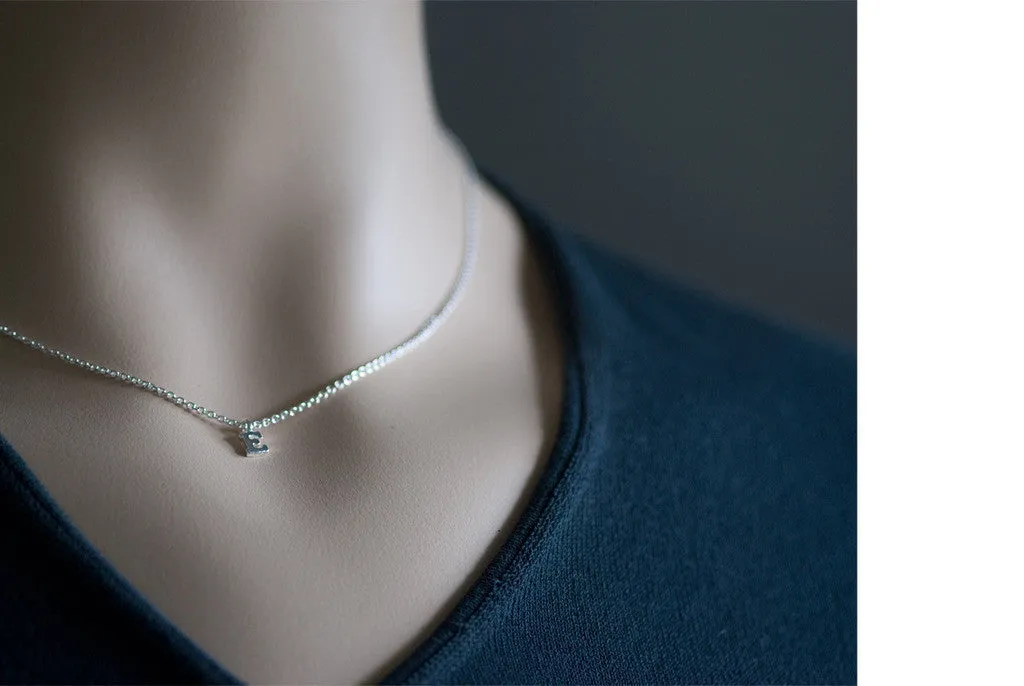 Gifts for Grads - Letter Charm Necklace