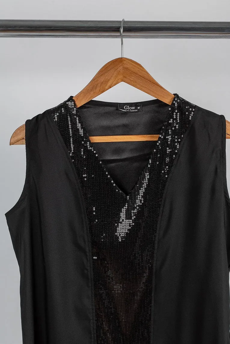 Glitzy Sleeveless Shirt