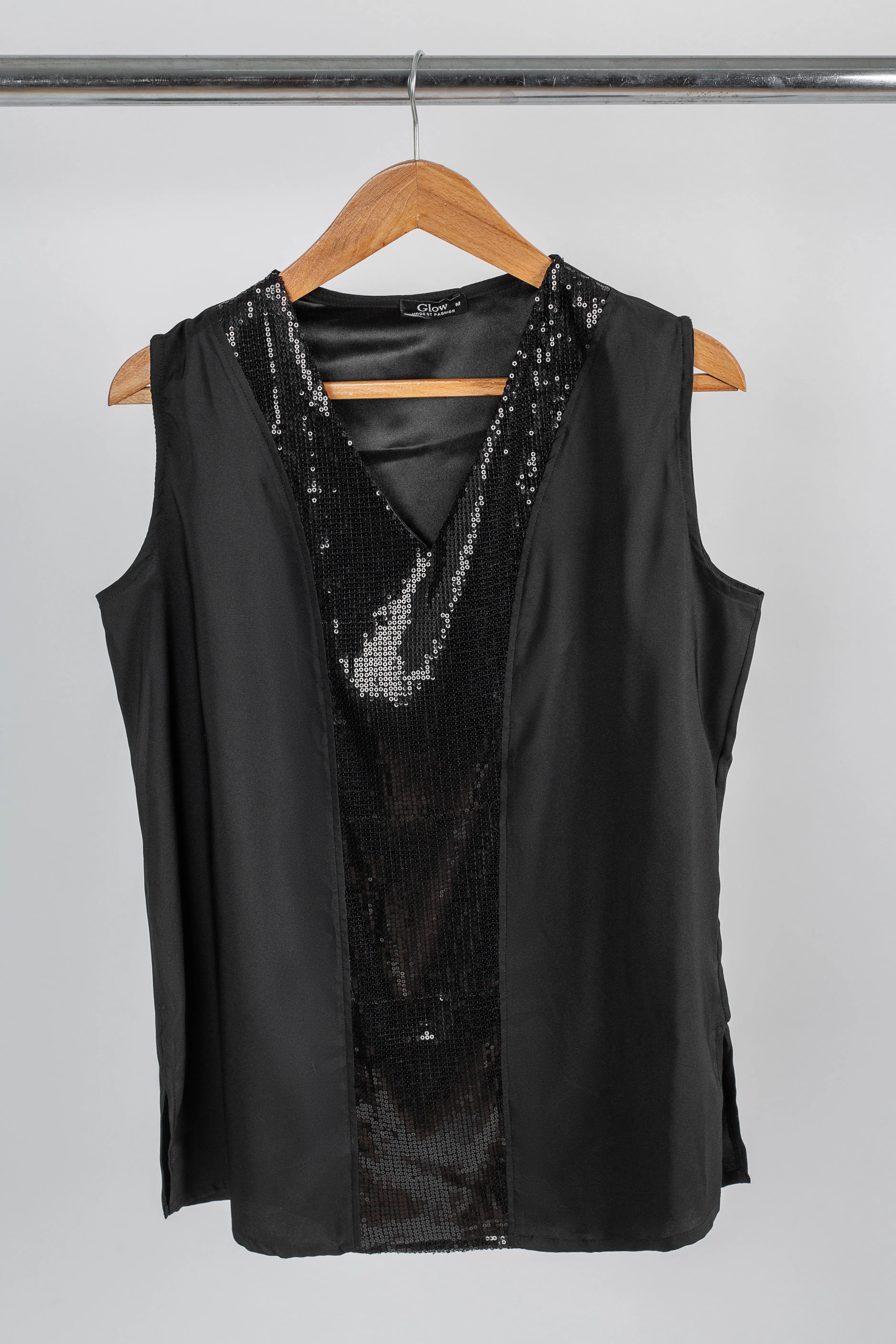 Glitzy Sleeveless Shirt