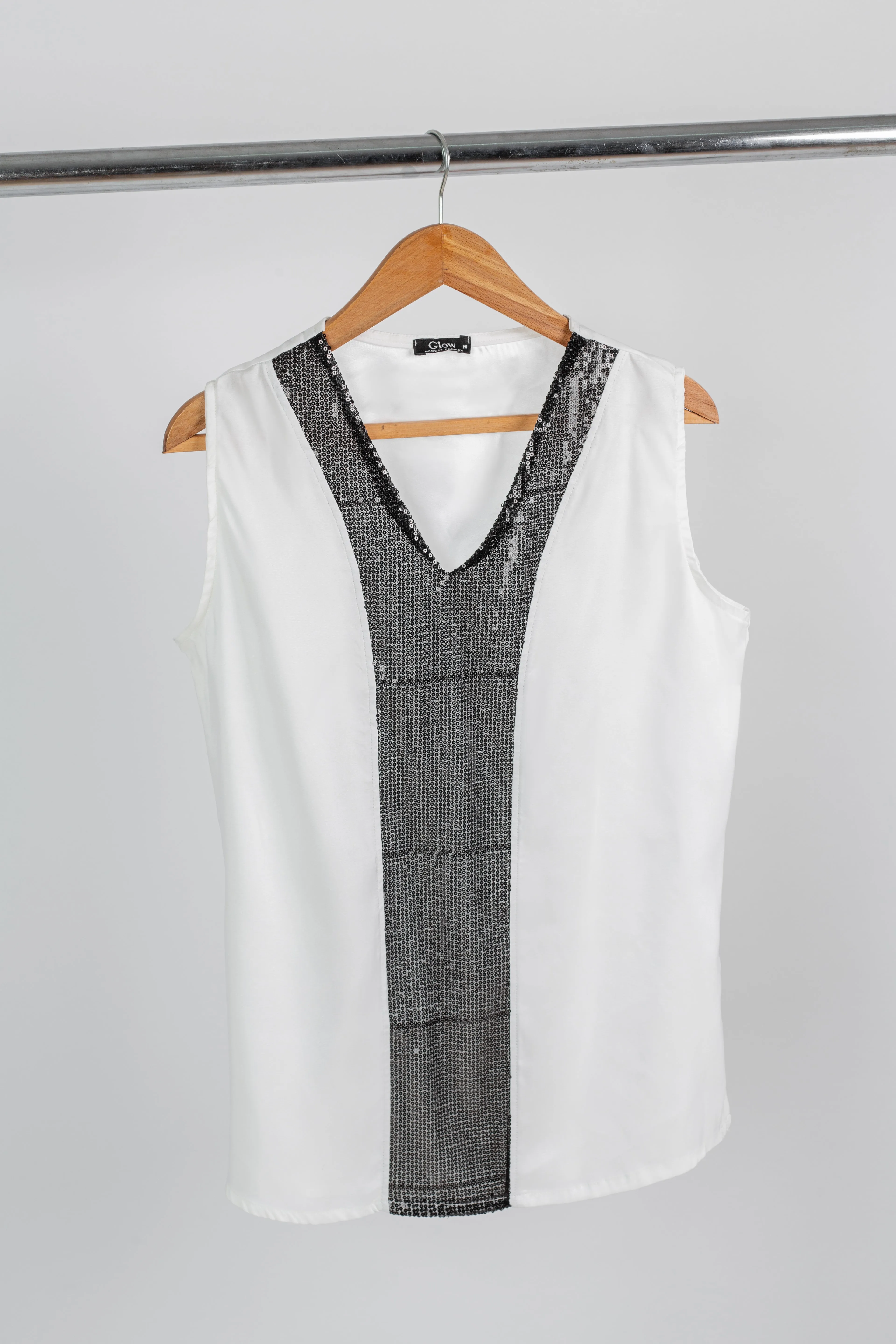 Glitzy Sleeveless Shirt