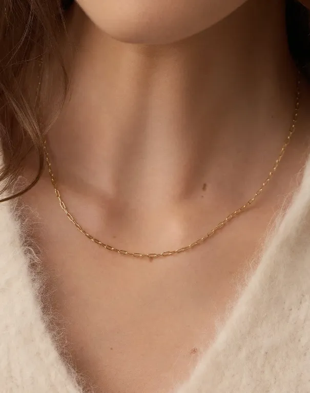 GORJANA OLLIE DELICATE NECKLACE GOLD