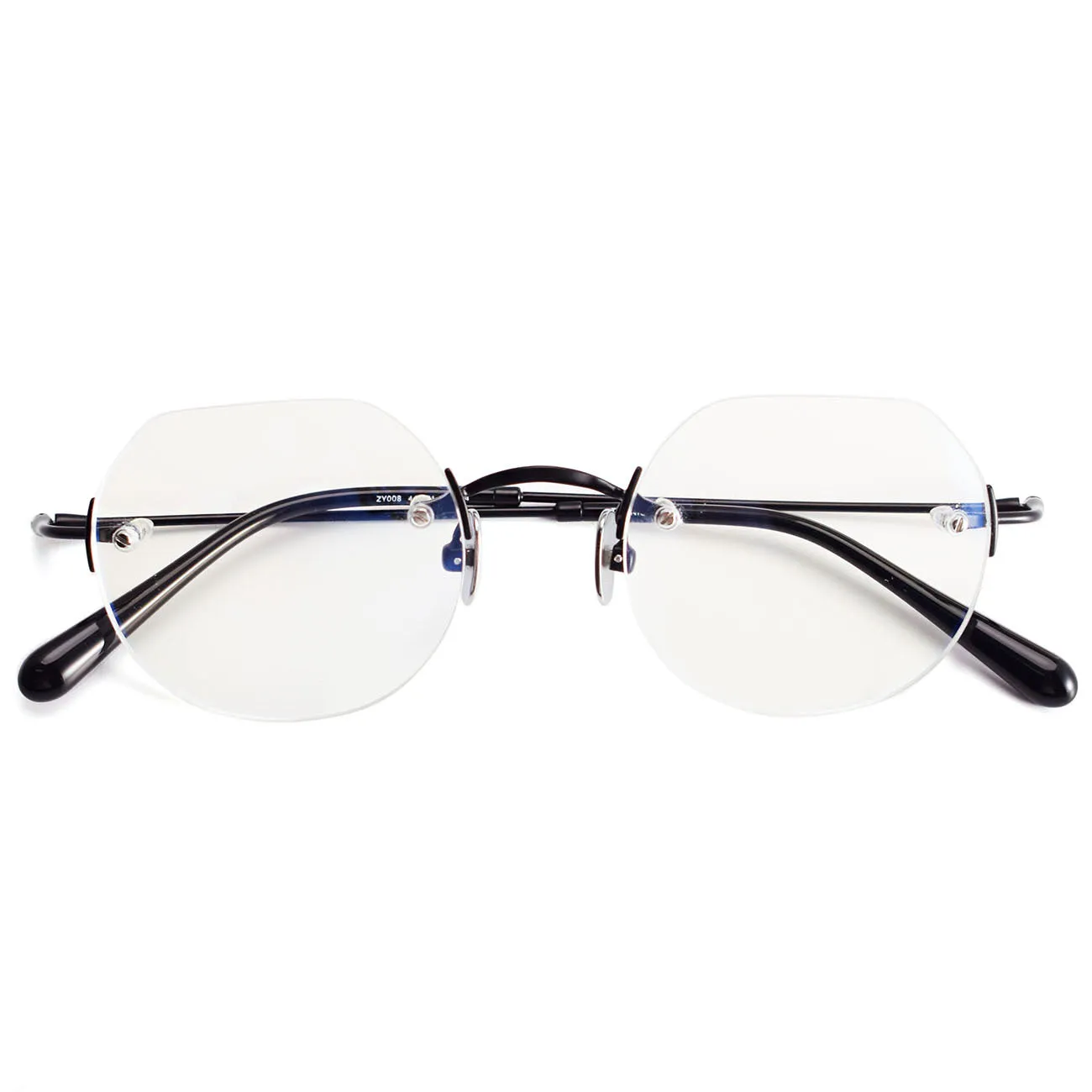 Griffin Titanium Geometric Glasses Frame