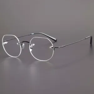 Griffin Titanium Geometric Glasses Frame