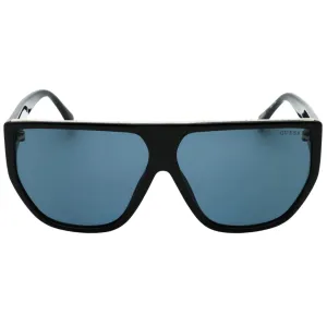 Guess Gf6179 01A Shiny Black Smoke Sunglasses