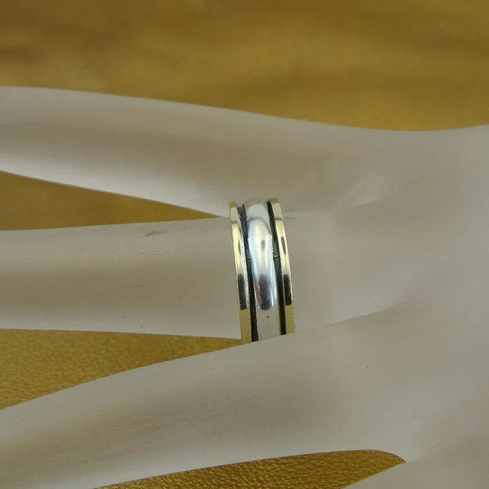 Hadar Designers Ani L'dodi Judaica 9k Yellow Gold 925 Silver Ring (B