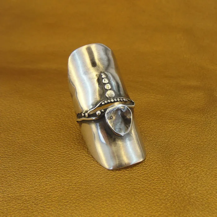 Hadar Designers Artistic 925 Sterling Silver Ring, Handmade (H106) Y