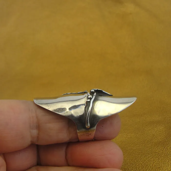 Hadar Designers Artistic 925 Sterling Silver Ring, Handmade (H106) Y