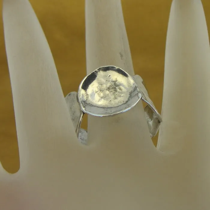 Hadar Designers Artistic 925 Sterling Silver Ring, Handmade (H)y