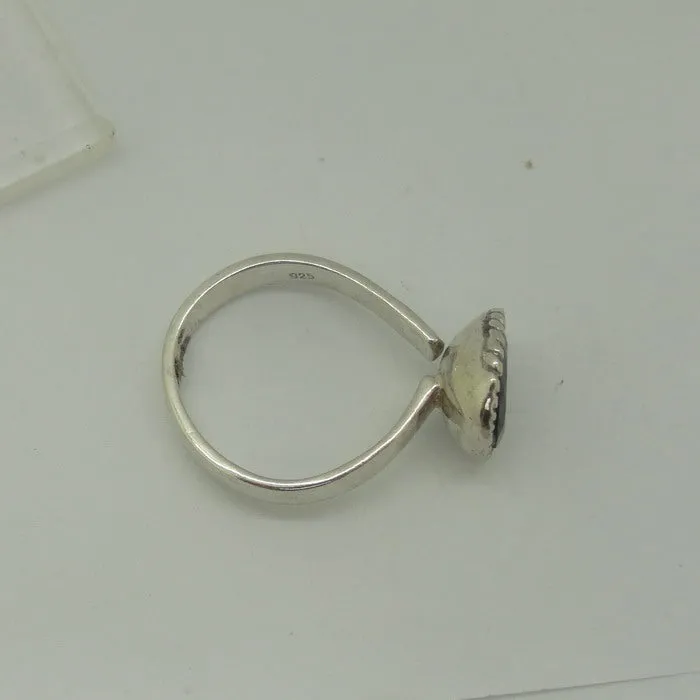 Hadar Designers Garnet Ring size 7,7.5, 8 Handmade Sterling 925 Silver (H) LAST