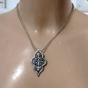 Hadar Designers Handmade Unique Sterling Silver Pendant (H) LAST ONE SALE