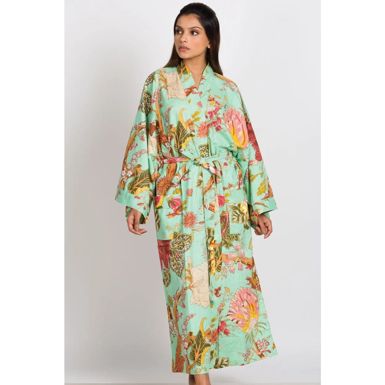 Handmade Long Kimono Robe - Multiple Styles