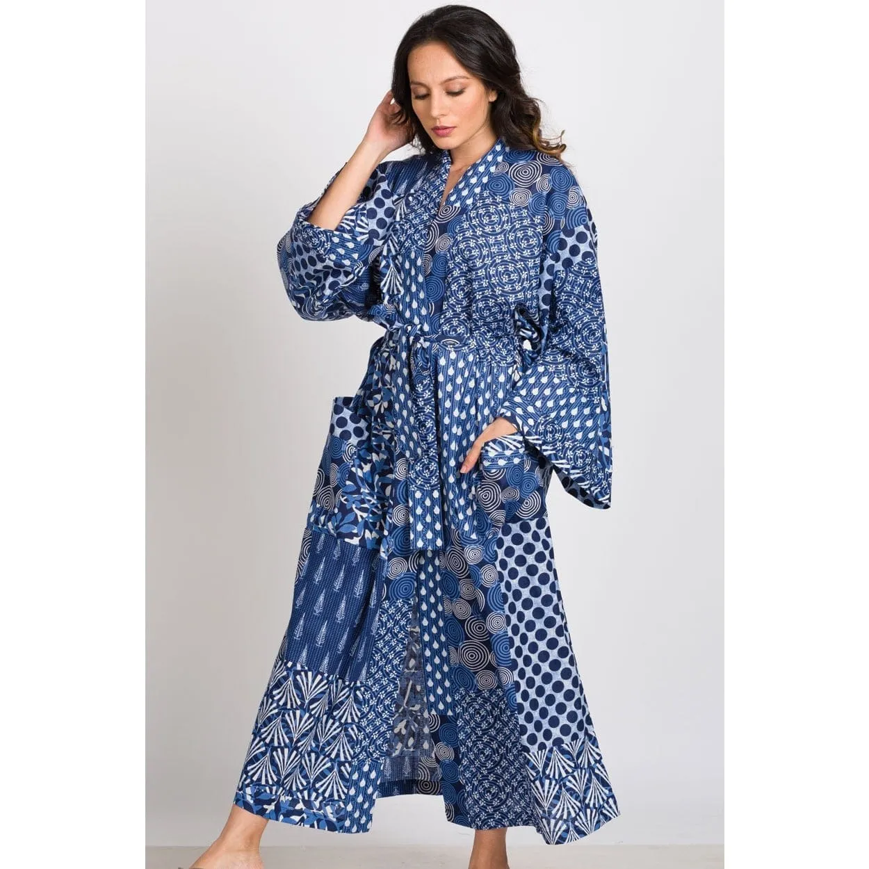 Handmade Long Kimono Robe - Multiple Styles