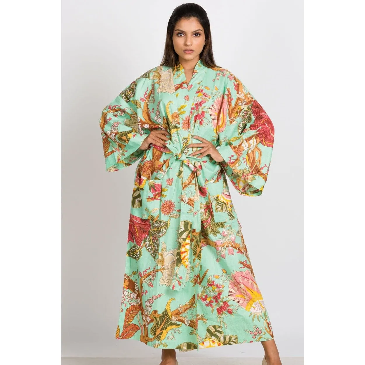 Handmade Long Kimono Robe - Multiple Styles