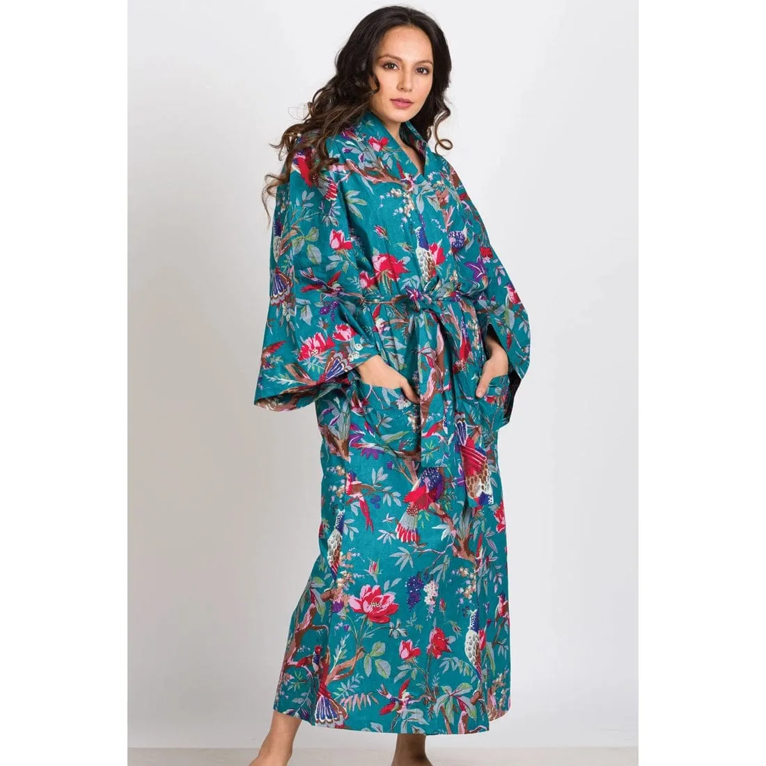 Handmade Long Kimono Robe - Multiple Styles