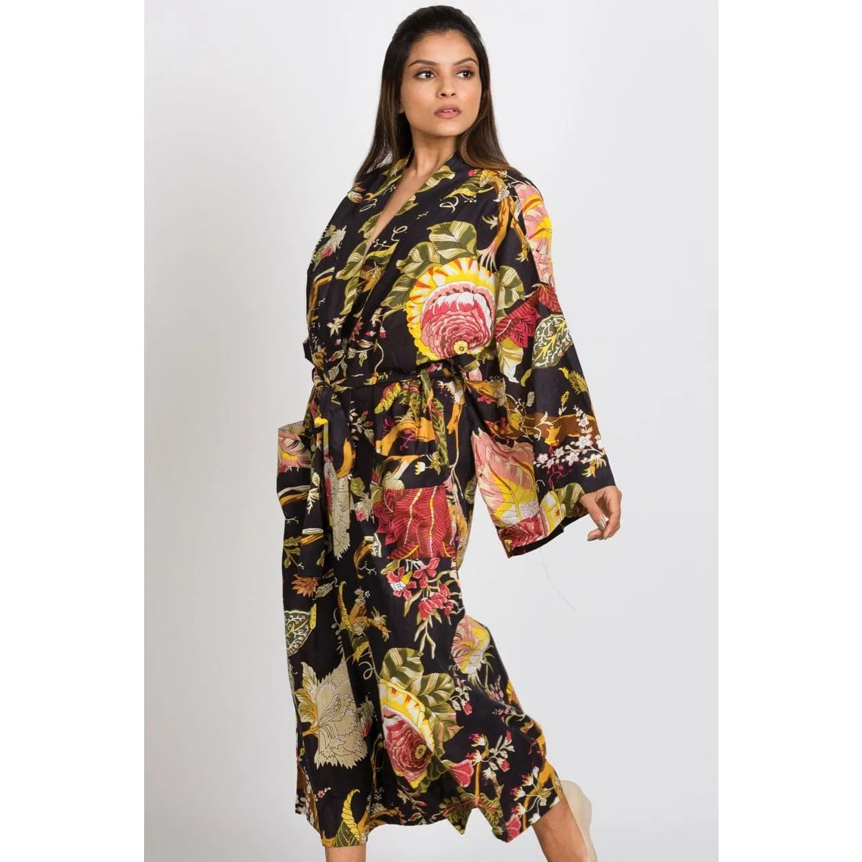 Handmade Long Kimono Robe - Multiple Styles