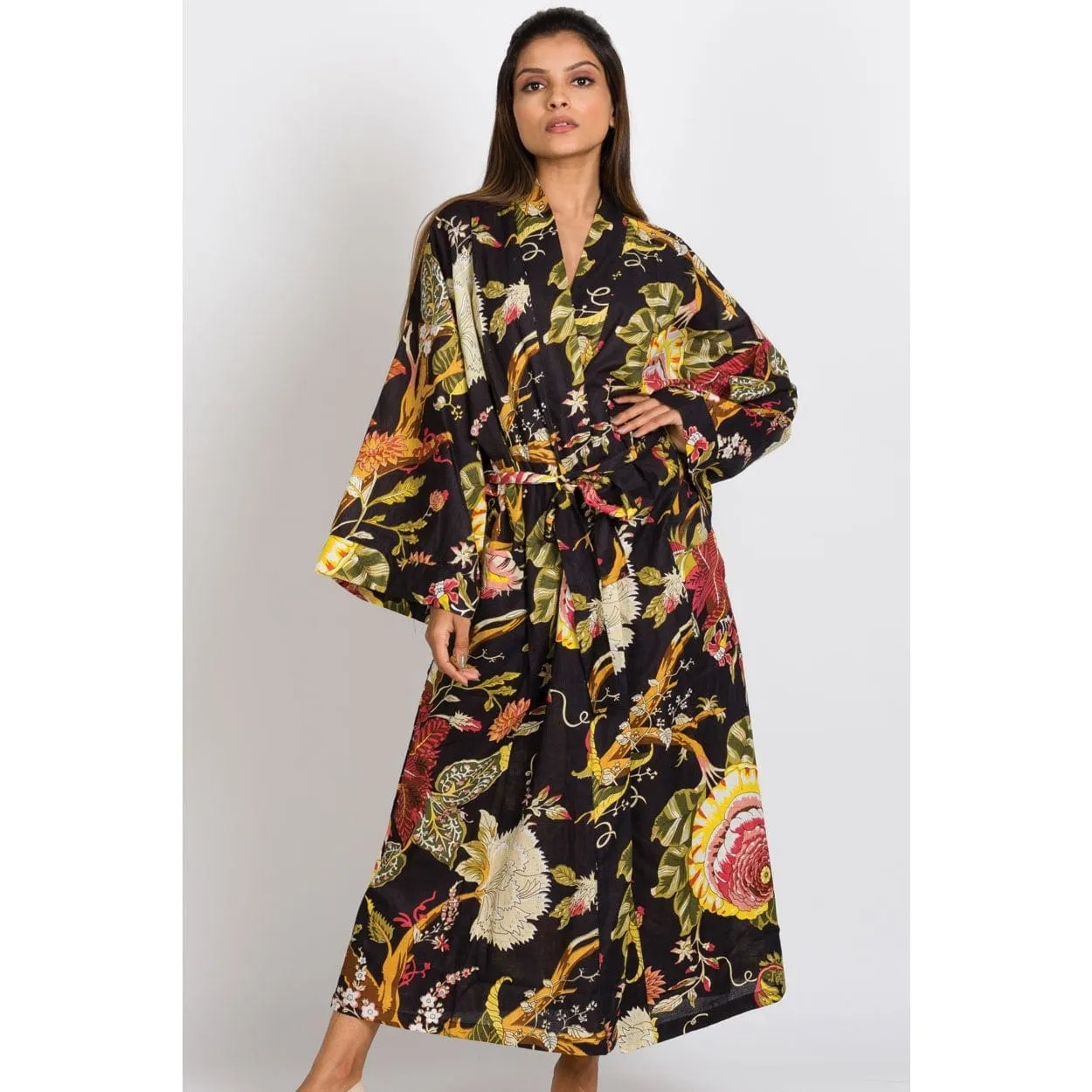 Handmade Long Kimono Robe - Multiple Styles