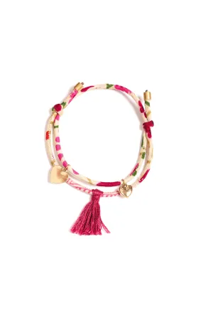 HEART ROPE BRACELET