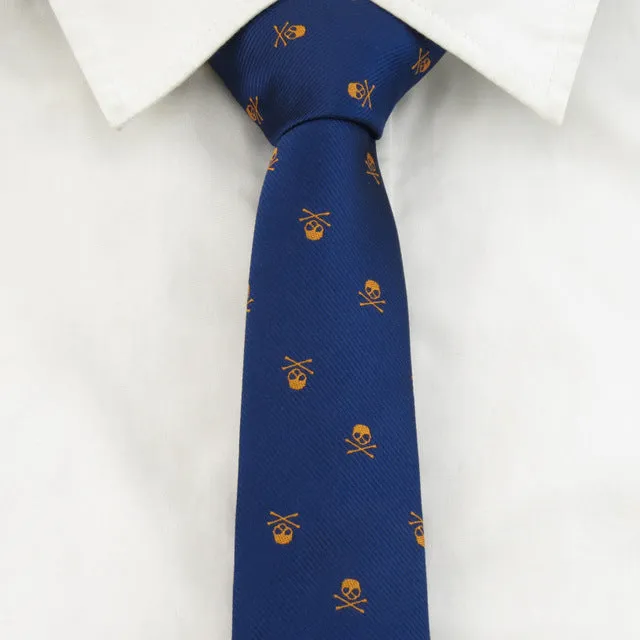 Hot Selling Fashionable Men's Skull Necktie