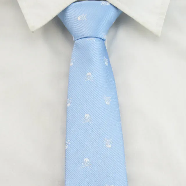 Hot Selling Fashionable Men's Skull Necktie