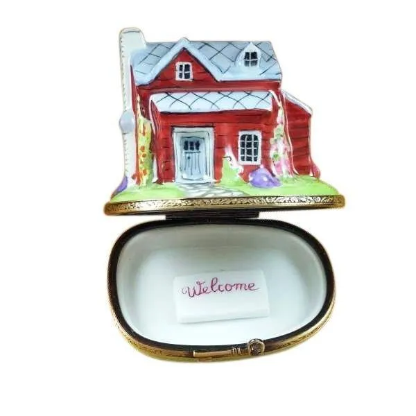 House Cottage w Welcome Plaque
