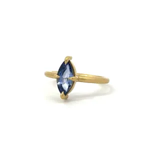 indigo sapphire ring