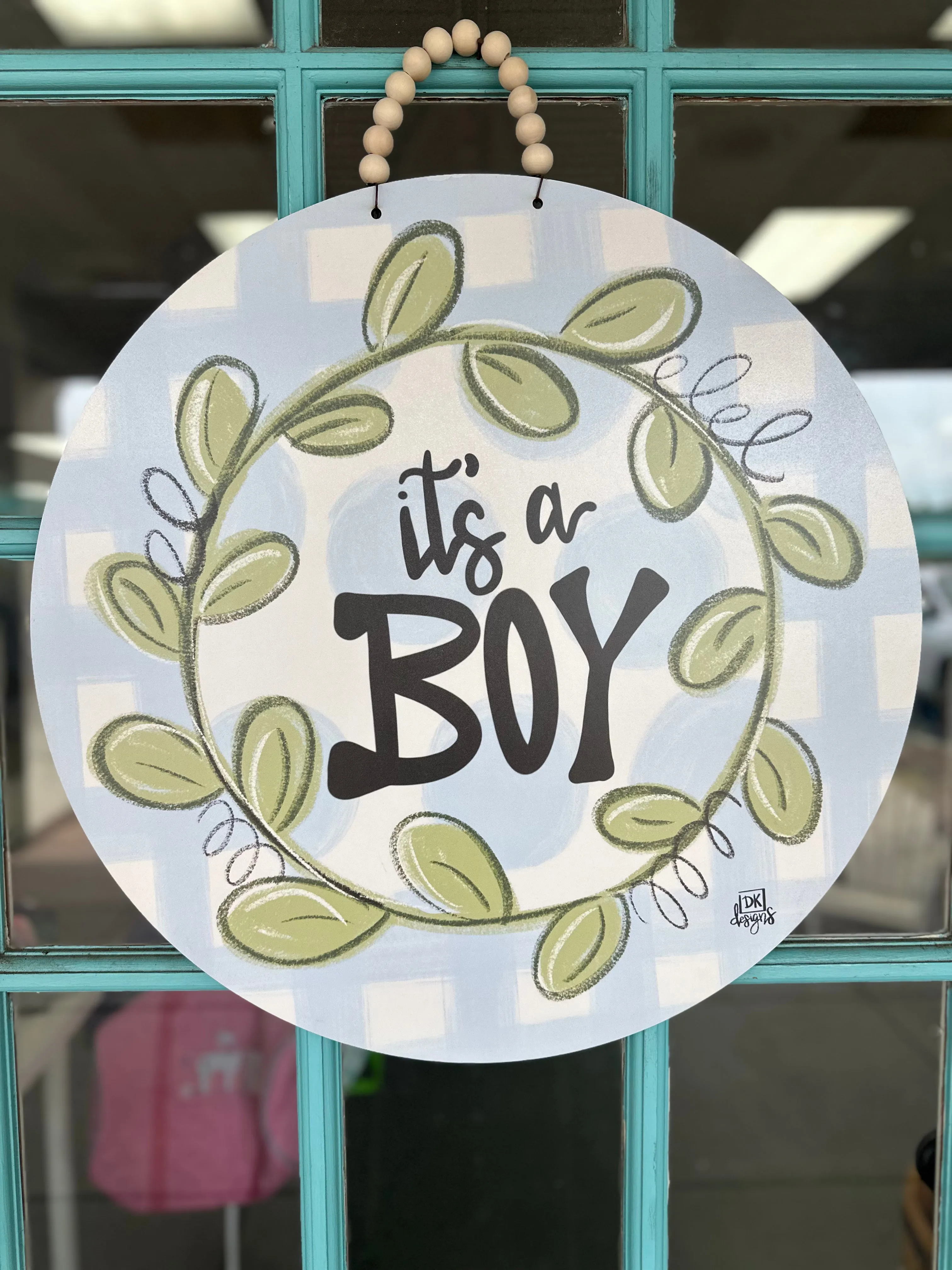It's a Boy Door Hanger