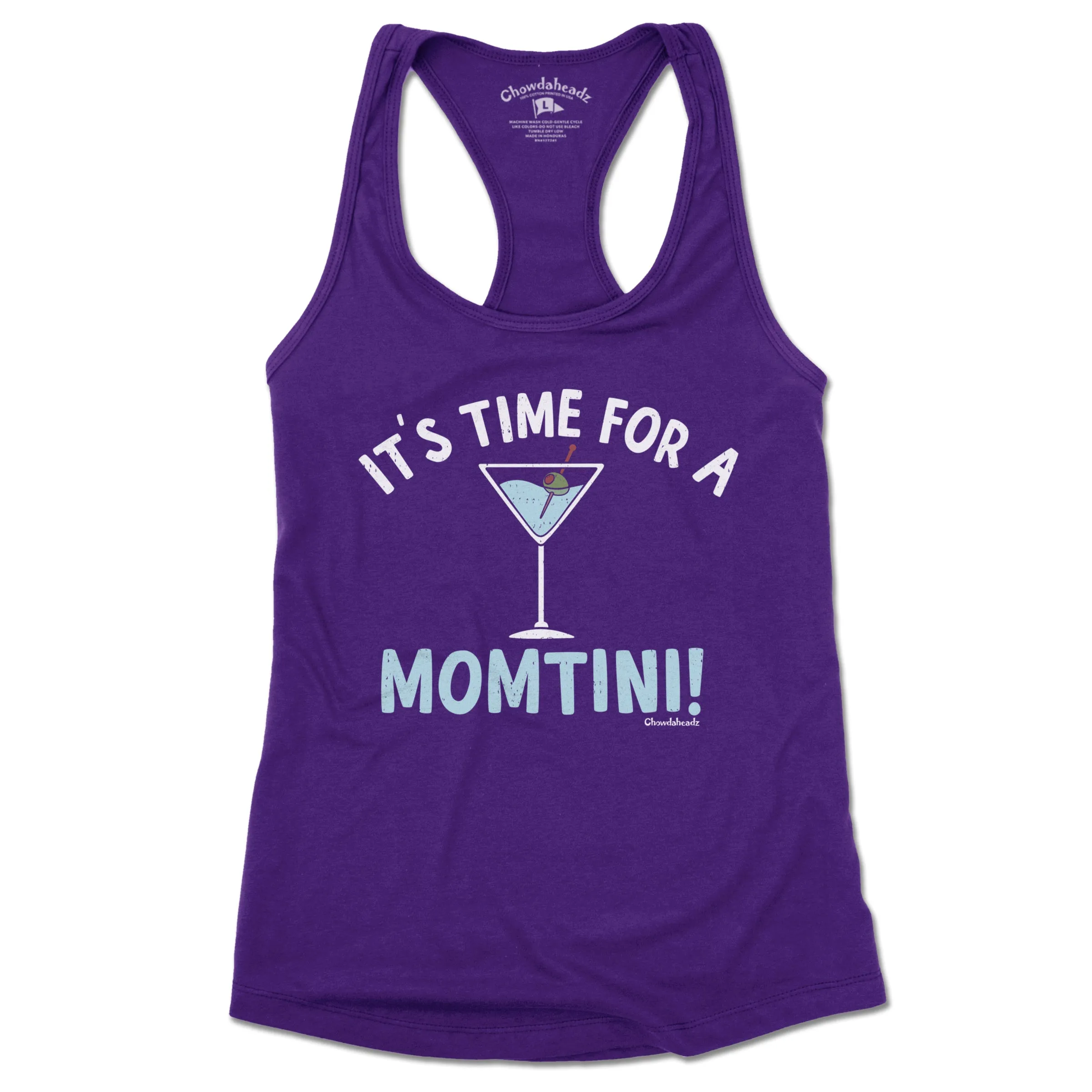 It's Time For a Momtini Ladies Tank Top