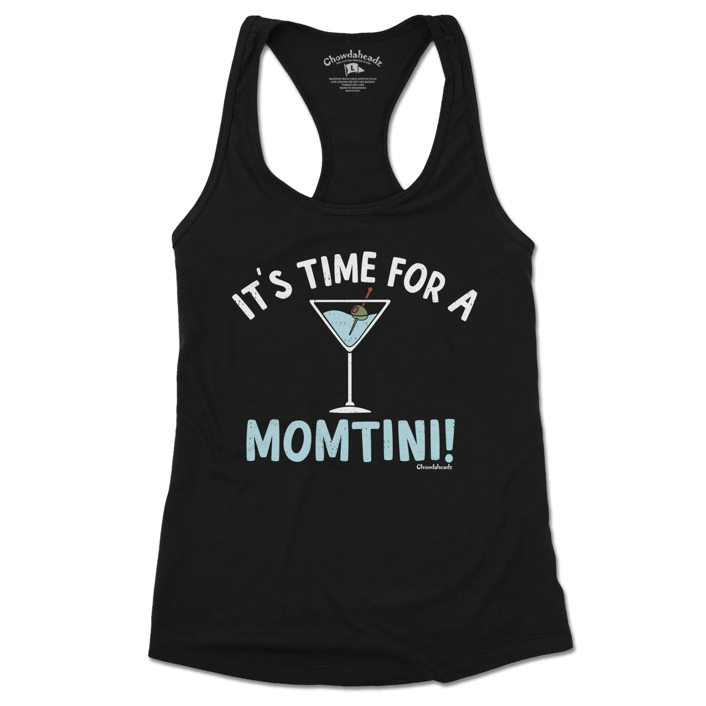 It's Time For a Momtini Ladies Tank Top