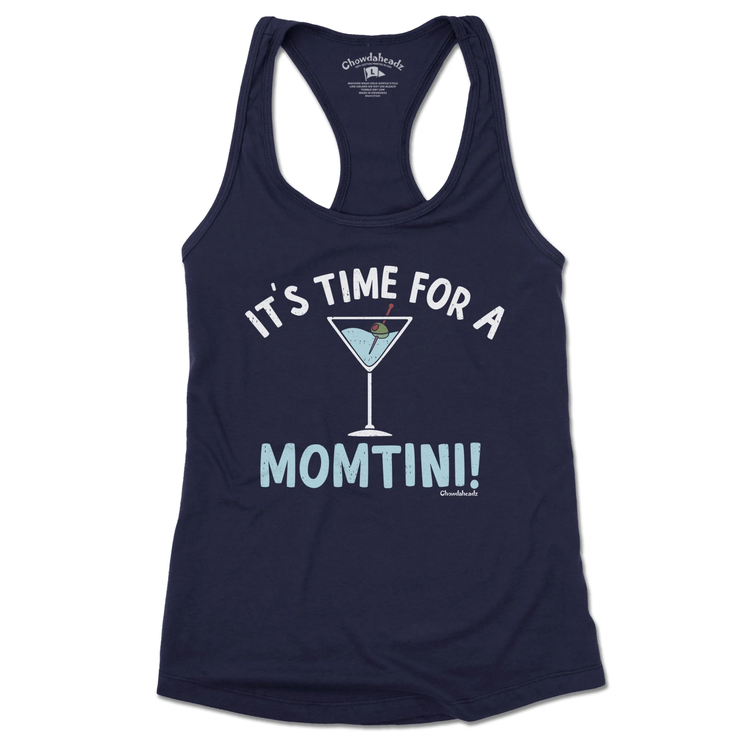 It's Time For a Momtini Ladies Tank Top