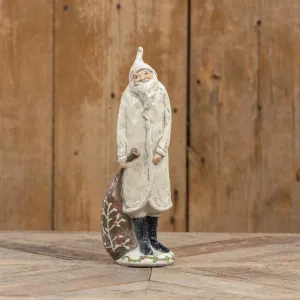 Ivory Santa with Bag
