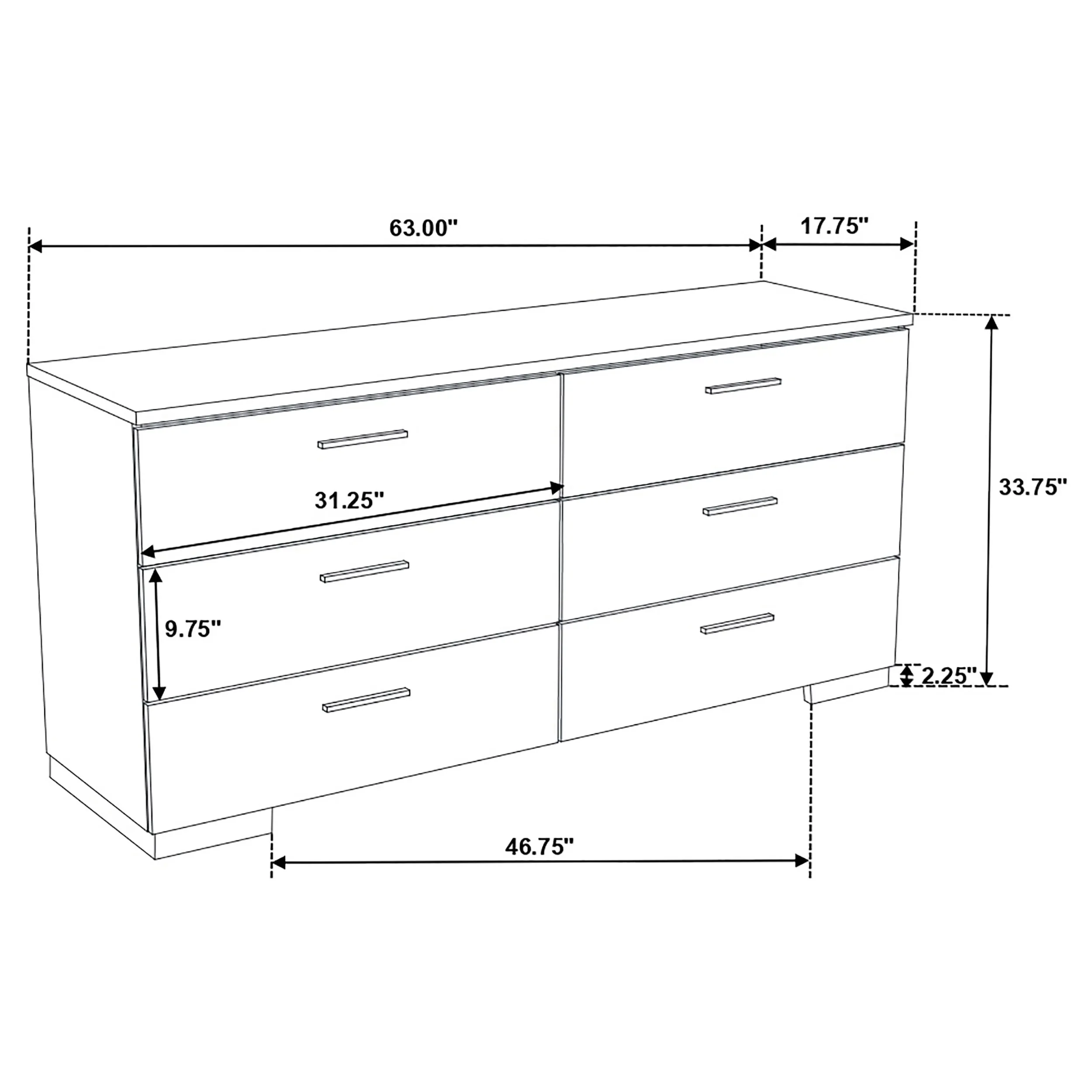 Jeremaine 4-piece California King Bedroom Set White