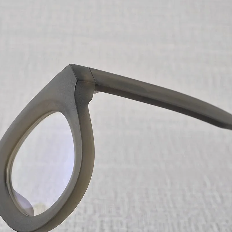 Jerrin Acetate Round Glasses Frames