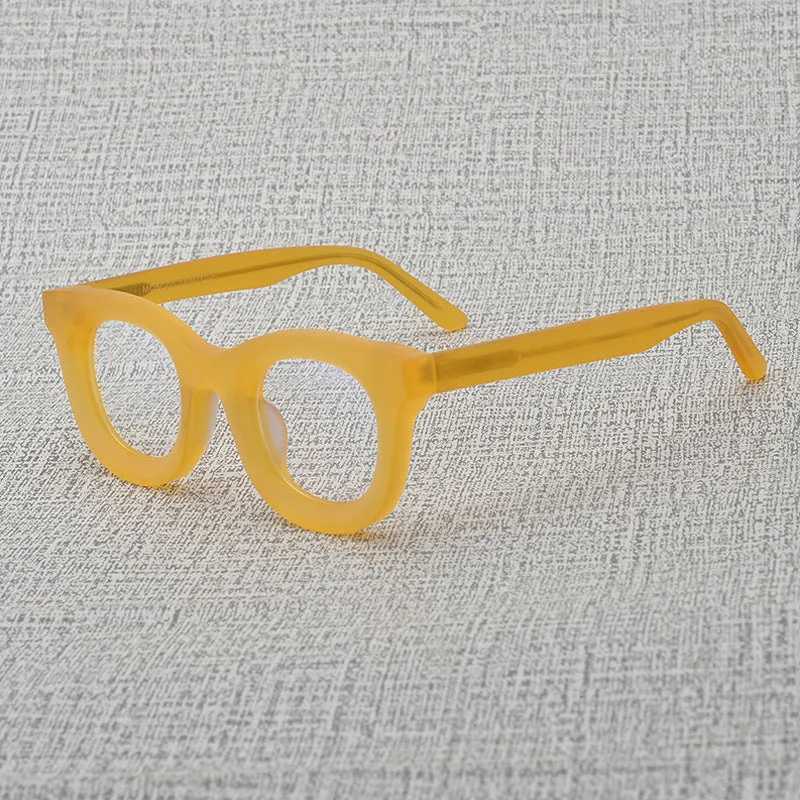Jerrin Acetate Round Glasses Frames