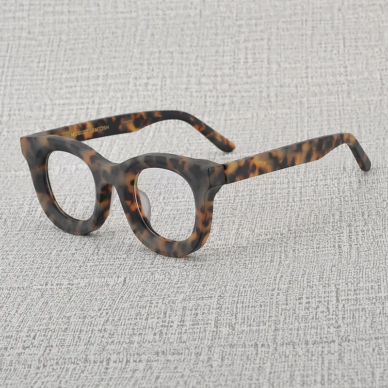 Jerrin Acetate Round Glasses Frames