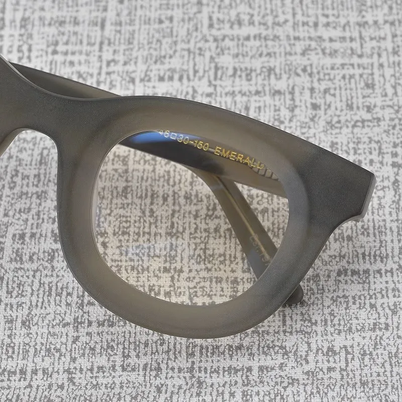 Jerrin Acetate Round Glasses Frames