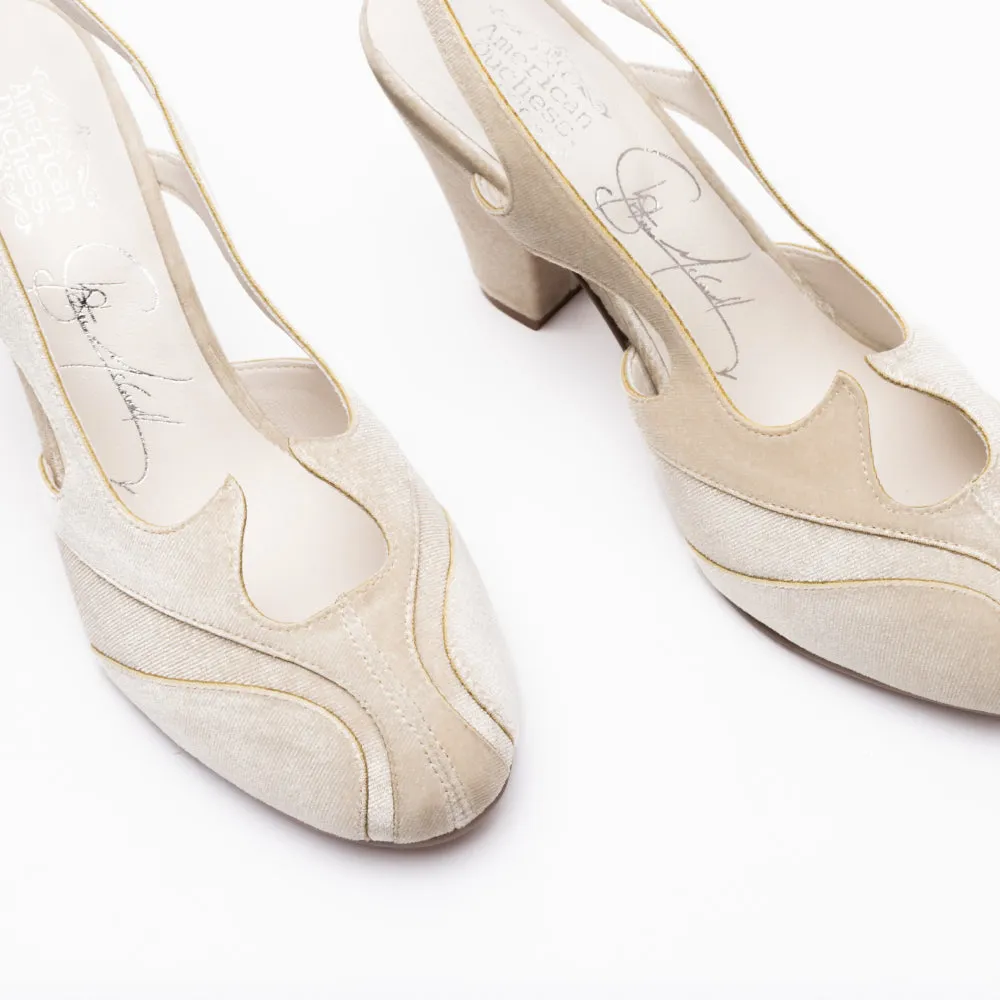 Kathryn Vintage Slingbacks (Sheep's Clothing)
