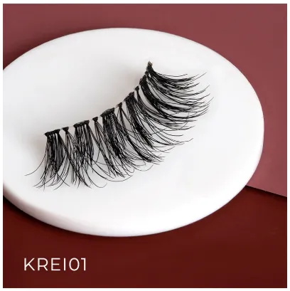 Kiss I Envy Remy 3D Invisible Band 100% Human Hair Eyelashes-KREI01