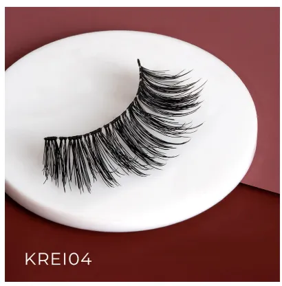 Kiss I Envy Remy 3D Invisible Band 100% Human Hair Eyelashes-KREI04
